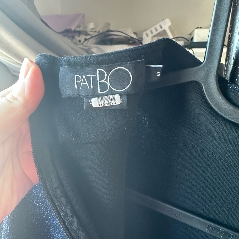 PatBO Lurex Super Sleeve Top - Picture 7 of 8